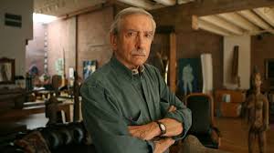 Edward Albee at home